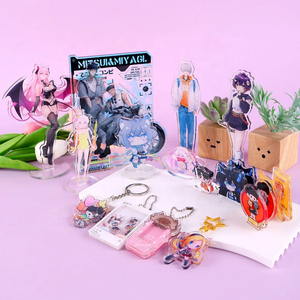 JZ <span class=keywords><strong>2026</strong></span> Novedades, Llavero Acrílico Personalizado, Regalo Promocional, Amuleto Acrílico, Diseño Lindo, Mini Llavero Acrílico de Anime - Product Image 6