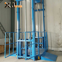 Plateforme élévatrice industrielle robuste pour marchandises, élévateur hydraulique efficace pour le transport de marchandises, plateforme de manutention durable pour atelier de fabrication