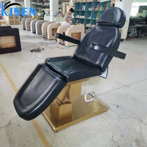 KISEN Luxury Spa Treatment Massage <b>Bed</b> <b>Lash</b> <b>Bed</b> Beauty Salon Medical Chair Facial Eyelash <b>Bed</b> Electric Massage <b>Table</b> <b>Bed</b> - Product Image 1