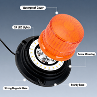 Luz de Advertencia LED Magnética para Camiones, Zona Roja, Indicador de Seguridad, Luz Verde Ámbar, Accesorio de Luz para Camiones, Señalización de Tráfico