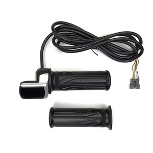 Accélérateur à Poignée Tournante pour Vélo Électrique avec Clé et Guidon pour Pièces de Moto/Tricycle, Affichage LED 36 V/48 V/60 V/72 V - Product Image 4