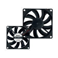Ventilateur de refroidissement haute vitesse DC8015HBL 8cm à roulement à billes 12V 24V 3/4 fils