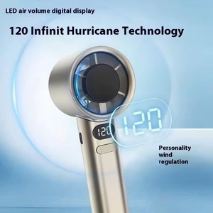 Ventilador de Mano Clásico Inglés de Verano, Mini Ventilador sin Aspas a Batería para Uso en Exteriores, Automóviles y Hoteles - Product Image 2