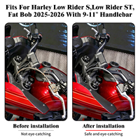 Kit d'extension de câble de guidon de moto, faisceau de câbles d'embrayage et de frein pour Harley Low Rider S, Low Rider ST, Fat Bob 2025-2026