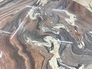 Tuile de marbre artistique de paysage violet sur mesure pour comptoirs modernes haut de gamme, murs décoratifs et designs de sol décoratifs - Product Image 4