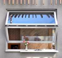 Fenêtres pliantes verticales en alliage d'aluminium personnalisées, isolation thermique, insonorisation, design minimaliste pour usage commercial