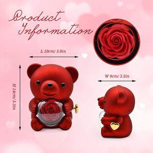 Caixa de Presente Artesanal com Design de Urso Fofo para o Dia dos Namorados Romântico Novidade a Preço de Fábrica - Product Image 3