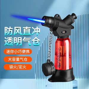 Direct <b>Fire</b> Blowtorch Windproof Transparent Gas Tank For Barbecue Kitchen Igniter Outdoor <b>Tools</b> - Product Image 4