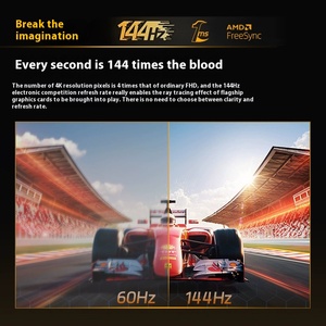 Màn hình máy tính TCOIOR 32 inch siêu rộng, màn hình chơi game 4K, tấm nền LCD IPS, màn hình rộng, 144Hz, màn hình máy tính, màn hình studio - Product Image 5