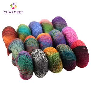 Fil <span class=keywords><strong>de</strong></span> <span class=keywords><strong>laine</strong></span> teint en sections AB pour châle au crochet, boule <span class=keywords><strong>de</strong></span> <span class=keywords><strong>laine</strong></span> magique arc-en-ciel en gros - Product Image 3
