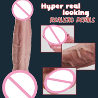 Dildo XXL Grande de Gran Venta con Opciones Personalizables OEM y Material Seguro para el Cuerpo para Uso Anal