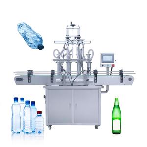 Brenu 4-koppige Vulmachine Voor Vloeibare Pasta | Water-En Sapbottelsysteem Met Automatische Afdekking En Slimme Bediening - Product Image 5