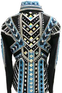 Veste équestre à fermeture à glissière élégante et élégante de qualité supérieure pour l'équitation occidentale - Product Image 5