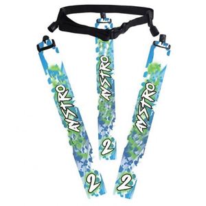 เข็มขัดธงทีมกีฬา พิมพ์สองด้าน โลโก้ส่วนตัว ปรับได้ตามต้องการ เข็มขัดธงฟุตบอล รักบี้ สำหรับฝึกซ้อม ขนาด 180x60 ซม. - Product Image 2