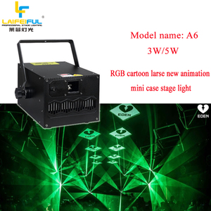 Hiệu quả cao 3 Wát RGBW mô-đun Laser sôi động RGB màu sắc cho DJ ánh sáng sân khấu - Product Image 1