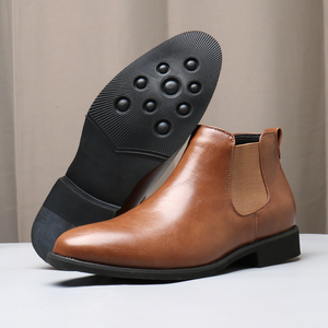 Botas Chelsea de Estilo Británico para Hombre, Nuevas, Impermeables y Antideslizantes para Otoño/Primavera/Verano - Product Image 5