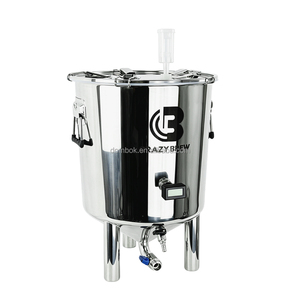 Mini Fermenteur <span class=keywords><strong>Crazy</strong></span> Brew M1 25L en Acier Inoxydable 304 avec Pieds Élevés – Équipement de Brassage Domestique pour la Bière - Product Image 3