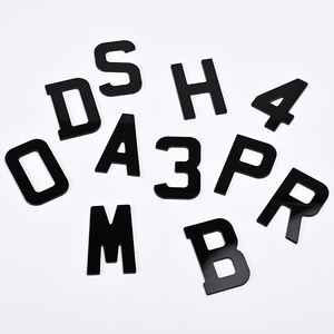 Usine Fabrication Adhésif 4D Lettres Numéro Acrylique <span class=keywords><strong>UK</strong></span> Plaque D'<span class=keywords><strong>immatriculation</strong></span> De Voiture Plaque D'<span class=keywords><strong>immatriculation</strong></span> 4D Lettres Numéros - Product Image 2