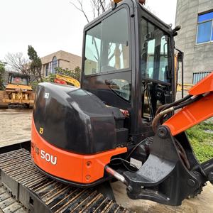 Excavadora de Orugas Usada Hitachi ZX50U, Duradera y Eficiente, con Bomba de Motor y PLC, Gran Capacidad de Trabajo, en Venta - Product Image 2