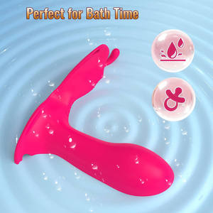 Vibratore per Mutandine con Controllo Tramite App, Dildo Pulsante per Donna, Stimolatore <span class=keywords><strong>Clitorideo</strong></span> Indossabile, Massaggiatore Invisibile Wireless con Telecomando - Vendita all'Ingrosso - Product Image 4