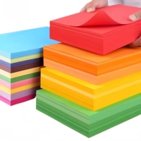 Papier copie couleur A4 70g/m² 80g/m² 500 feuilles, papier d'impression multicolore pour le copiage au bureau, projets de bricolage, origami et travaux manuels
