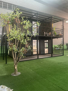 Maison préfabriquée à double extension pour l'expédition, aménagement flexible, assemblage simple, idéale pour petites villas, hôtels, gîtes - Product Image 2