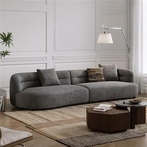 स्पंज से भरे रहने वाले कमरे के लिए आधुनिक रीक्लाइनिंग सोफा और चेनेल में कवर किया गया है - Product Image 3