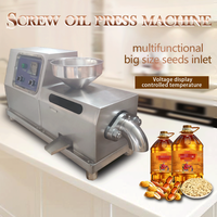 Prix direct usine – Machine commerciale de pressage à chaud pour huile d'arachide, de tournesol et de noix de coco (15-20 kg/h)