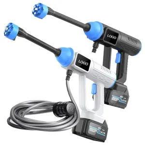 Wireless Wash Jet Mist Elektrische Akku-Waschmaschine Wasser pistole Tragbarer Hochdruck-Auto waschmaschinen schaum generator