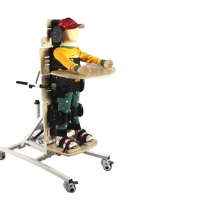 Piccola ruota assistita inclinazione supina telaio in piedi casa riabilitazione attrezzature per allenamento piccolo medio grande basamento di inclinazione per i bambini - Product Image 1