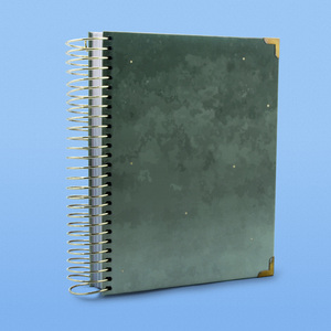 Özel baskı Spiral mation lama şükran öz bakım planlayıcısı tezahür namaz Sermon dergisi süt dizüstü baskı - Product Image 5