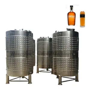 Tanque de armazenamento de aço inoxidável, 500l, mel vertical, álcool líquido, preços do tanque de armazenamento