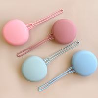 Boîte de rangement pour sucette en silicone pour bébé, design coloré, sac de rangement pour écouteurs et câbles de données, sûr