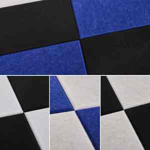 Panneaux muraux acoustiques en polyester recyclé au design moderne Panneau acoustique décoratif pour animaux de compagnie pour absorption acoustique Solution de conception graphique - Product Image 5