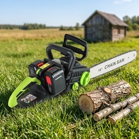 Scie à chaîne électrique sans fil puissante de 16 pouces, scie à chaîne sans fil, machine à couper le bois, grandes scies à chaîne pour batterie Makita