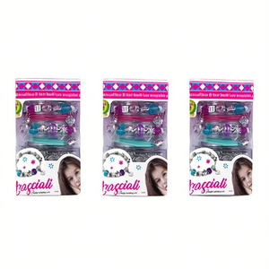 Pretty Girl Bracelets Jewelry Making <b>Kit</b> For Kids Craft Toys 3 Pack Charms And Bracelets Personalized Friendship <b>Beads</b> Design - Product Image 1