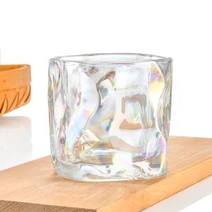 170 מודרני יוקרה מ״ל 250 זכוכית שתייה יצירתית כוסות אוריגמי