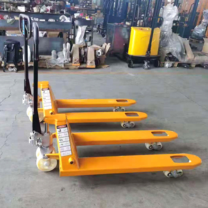 Alat angkut Manual baja berkualitas tinggi 0.5 Ton Forklift Ulis tangan Forklift gudang palet bongkar muat dan susun Sasak kecil - Product Image 2