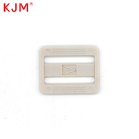 KJM-Ceinture de sécurité pour bébé en plastique de 25mm avec anneau en D, boucles tri-glissantes, fermoir à crochet ajustable