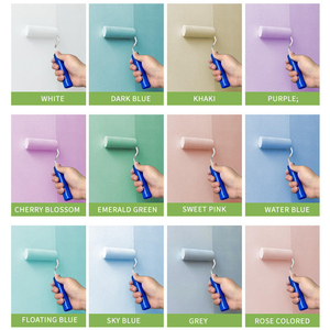 <span class=keywords><strong>Pintura</strong></span> Acrílica a Base de <span class=keywords><strong>Agua</strong></span> para Renovación de Paredes de Sala de Estar y Dormitorio, Sin Pulido, Inodora, de Alta Cobertura, que Cambia de Color, Impermeable - Product Image 5