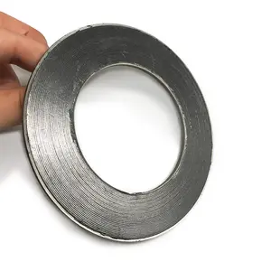 Industrial sealing gasket Internal and external reinforced graphite flexitallic spiral wound gasket