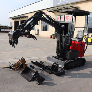 Miniexcavadora de Alta Calidad con Motor Diésel, Versátil y Duradera para Trabajos de Paisajismo y Construcción Ligera - Product Image 1