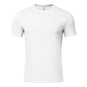 เสื้อยืดแขนสั้นแห้งเร็วสำหรับผู้ชาย 100 โพลีเอสเตอร์ ชุดกีฬาสำหรับทำงานและกิจกรรมสร้างทีม - Product Image 2