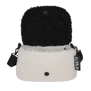 Bolsa de Hombro de Peluche Personalizable con Diseño de Panda de Dibujos Animados, Regalo de Cumpleaños para Niños - Product Image 4