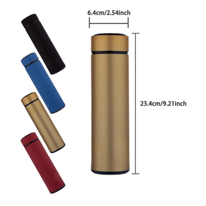 Bouteille d'<span class=keywords><strong>eau</strong></span> en acier inoxydable de 450ml avec logo personnalisé pour le thé Bouteille de thé thermos isolée à double paroi avec infuseur <span class=keywords><strong>Passoire</strong></span> à thé - Product Image 2