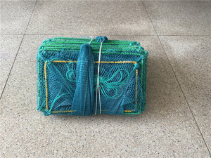 <span class=keywords><strong>Prix</strong></span> usine Cadre de nasse de pêche en nylon 23*38CM 31 sections Capacité 5 <span class=keywords><strong>kg</strong></span> Type double nœud 10 mètres Haute résistance Agriculture - Product Image 4