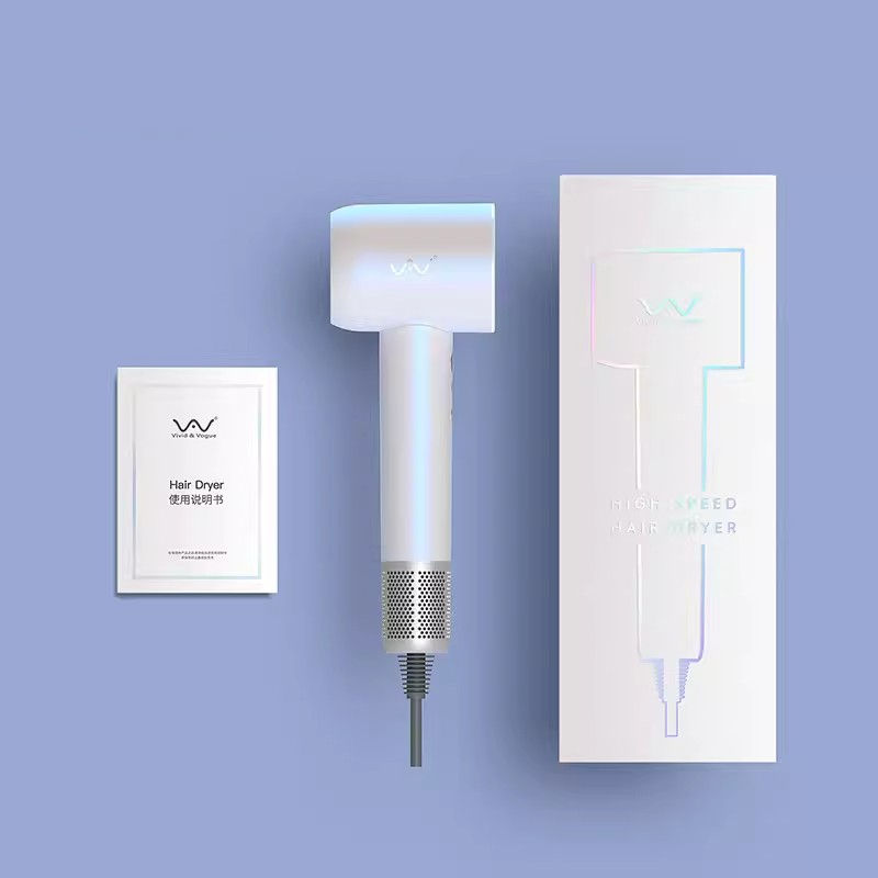 ไดร์เป่าผมสีฟ้า