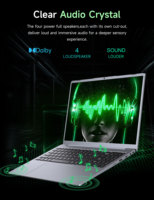 Laptop Gaming portabel 15.9 inci, Laptop Gaming AMD R7-7840Hs 2K HD 16GB Ddr5 512GB Notebook Nvme