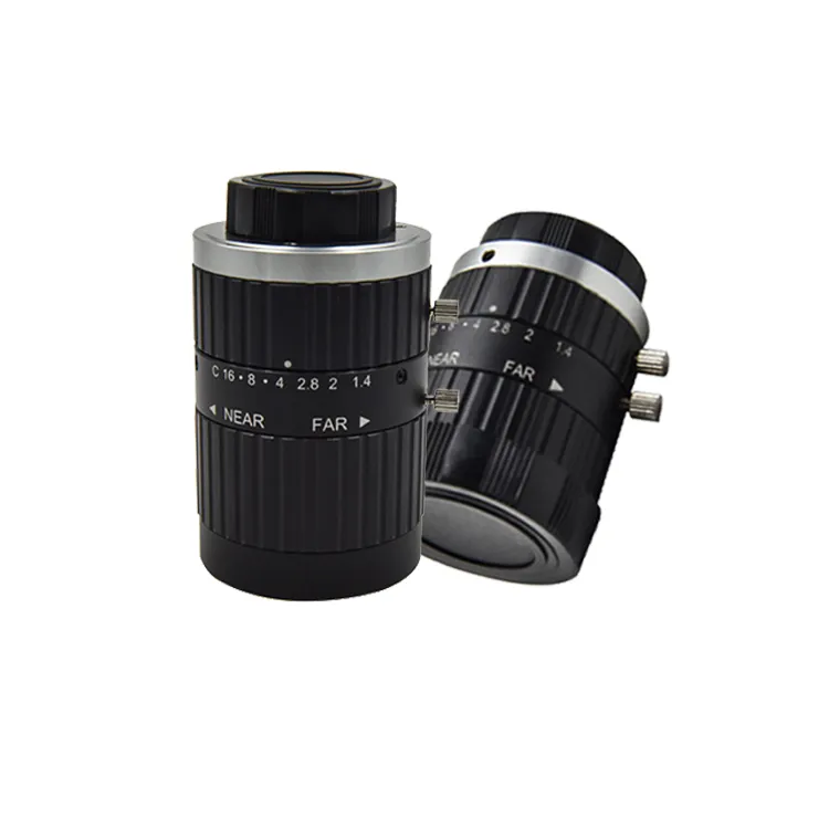 2/3'' LEM1216CBMP8 C Mount Wide Angle Vision Camera Lens