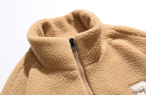 Hochwertige Herren jacken Baseball Winter jacke Herren Mit Baumwolle Bestickte Fleece jacke - Product Image 4